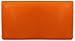 Orange Vinyl Checkbook Cover