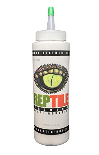 REPTILE Premium Craft Adhesive 8.5 oz Dries Clear-Order and Ship Above Freezing