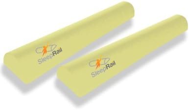 Toddler Bed Rail (2-Pack) by SleepRail - Best Non-Slip Sleep Guard for Kids Portable Foam Pad FREE Pillowcase limited time-Safety Mattress Bumper Ideal for Transitions, Camping, Bunk Beds