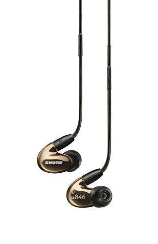 Shure SE846-BNZ Sound Isolating Earphones with Quad High Definition MicroDrivers and True Subwoofer (Shure Se535 Best Price)