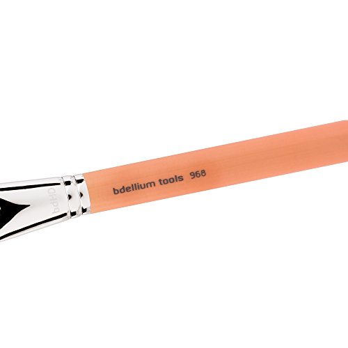 Bdellium Tools Professional Eco-Friendly Makeup Brush Pink Bambu Series - BDHD Phase II Small Foundation / Contour 968