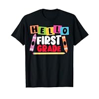 Helllo First Day Of School Grade Teacher T-Shirt