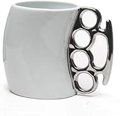 Lljdhome Boxing Ceramic Cup,Creative Fun Coffee&Tea Mug,Milk Grip Cup &Water Cup.Great Gifts For Friend,Family,Valentine's Day Or Other Festival [Energy Class A]