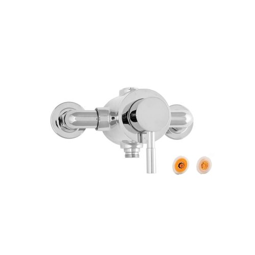 Deva VSNVSEQT01/HSR8 Vision Exposed Sequential Shower Valve with 8-LPM Flow Regulator Chrome Finish by Deva