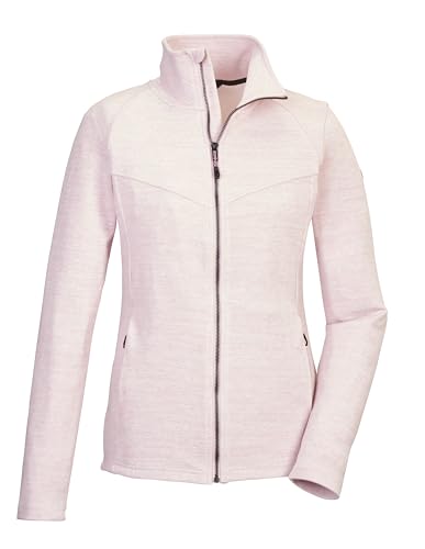 killtec Femme Veste Powerstretch/Veste polaire avec col montant KOW 112 WMN FLX JCKT, hell malve, 48, 41802-000