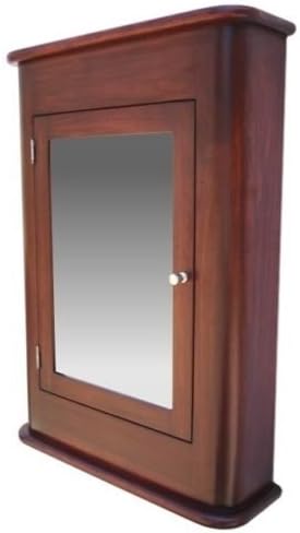 Amazon Com Madrid Medicine Cabinet Cherry Solid Wood Handmade Surface Mount Kitchen Dining