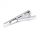 GWD 3Pcs Tie Clip Silver, Gold, Black 2.1 Inch Tie Bar Tie Clips For Men Gift for Father Husband (3pcs)