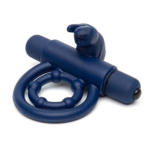 Lovehoney Bionic Bullet Rabbit Vibrating Cock Ring - Stretchy Silicone  Double Penis Ring - 5 Function Removable Bullet Vibrator - Waterproof -  Blue in Dubai - UAE | Whizz Penis Rings