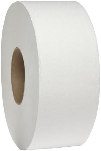 Green Haritage 901 9" Diameter x 3.42" Width, Economy Size, 2-Ply Jumbo Roll Bathroom Tissue (Case of 12)