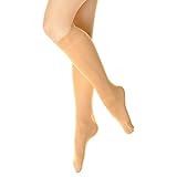 Angelina Sheer Support Nylon Knee-High Stockings (6-Pairs)