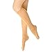 Angelina Sheer Nylon/Spandex Knee High Stockings (pack of 6 pairs)