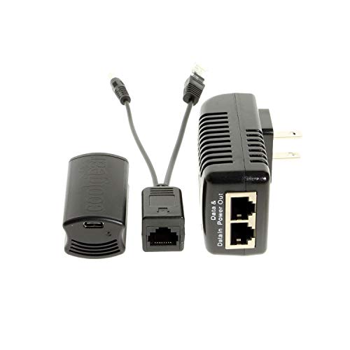 Coolgear Nest Cam IQ Extender Kit - USB C PD to Passive PoE- Extends up to 100m