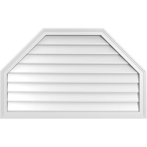 Signature Urethane GVSOT42X2602SN Octagonal Top Brickmould Frame, Primed Tan Si…