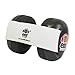 Ems for Kids Baby Earmuffs - Black with White Headband. Made in The U.S.A! The Original and ONLY Earmuffs Designed specifically for Babies Since 2009