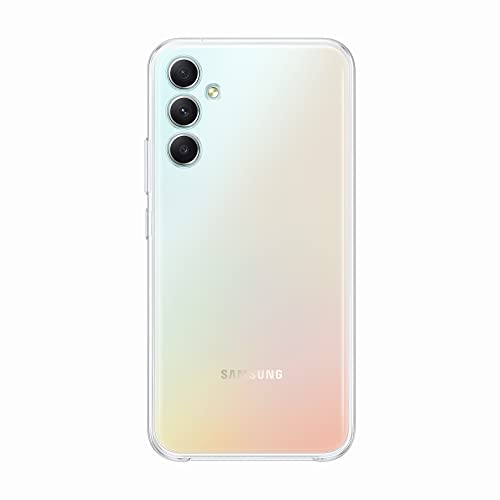 Samsung Clear Case Coque arrière Galaxy A34 5G Transparent en promo sur Amazon
