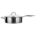 Duxtop Professional Stainless-steel Induction Ready Cookware Impact-bonded Technology (5.5 Qt Saute Pan)