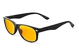 Blue Blocking Amber Glasses for Sleep