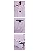 TAM WARE Mens Classic Slim Fit Contrast Inner Long Sleeve Dress Shirts TWNMS310S-8219-PINK-US M