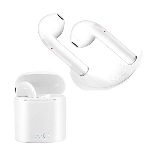 Wireless Bluetooth Hands-Free Mini Headset, Sweat-Proof Sports in-Ear Headphones, with Microphone Noise Reduction, Compatible with iPhone, Android, Laptop and Other Bluetooth Smart Devices