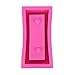 nattiness Silicone Mold Rectangular Flower Pot Silicone Mold, Succulent Plant Flower Pot Silicone Mold DIY Ashtray Candle Holder Mould Clear Water Concrete Cement Flower Pot