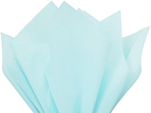 Light Blue Tissue Paper Ream 480 Sheets Wholesale Packaging Gift Wrap