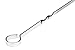 CharbabGrill 15-inch Stainless Steel Flat Shish Kebab BBQ Skewers with S-Hook Value Pack of (50)
