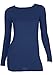 LAmade Women's Long sleeve Crew Neck Tee