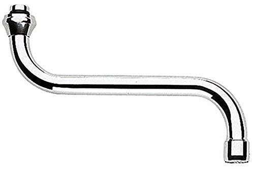 Grohe S-Auslauf DN15 für Küchenwand-batterie Ausladung 200 mm, chrom 13084000