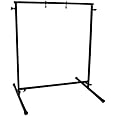 The Gong Shop Stand - Supports Up To 26" - Easy to Set Up and Hang - Black Metal Stand for Small Gongs 18" - 26" - Gong Not Included