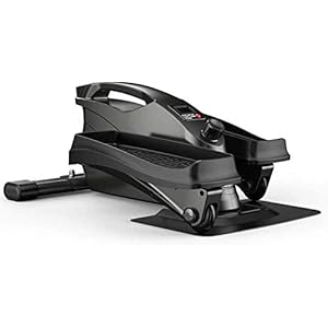 WNN-URG Elliptical Trainer Mini Pedal Exerciser, 2019 Electronic Cross Trainer Machines Elliptical Stride Trainer Compact For Health Fitness In Everyday Life At Home Movement And In The Office Under E