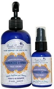 Frankincense &amp; Myrrh Face Cream 8 oz by Purple Prairie Botanicals
