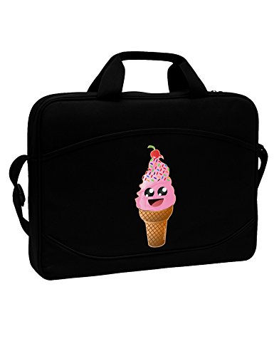 TooLoud Cute Ice Cream Cone 15" Dark Laptop / Tablet Case Bag