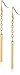 Gold Tone Dangle Earrings
