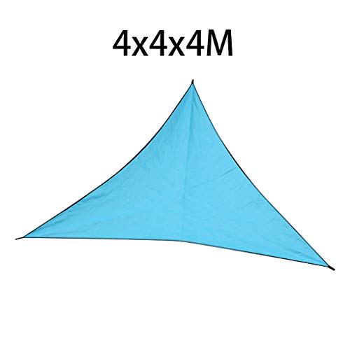 Beyonds 13'x13'x13' Triangle Light Green Sun Shade Sail, UV Block Sun Shade Canopy Perfect for Patio Yard Deck Outdoor Garden Fishing Camping