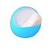 YRD TECH Plastic Suction Cup Soap Toothbrush Box Dish Holder Bathroom Shower Accessory (Blue)