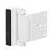 Door Reinforcement Lock Child Safety Door Security Lock with 4 Screws for Inward Swinging Door-Add Extra,High Security to Your Home|Prevent Unauthorized Entry-3" Stop,Aluminum Construction