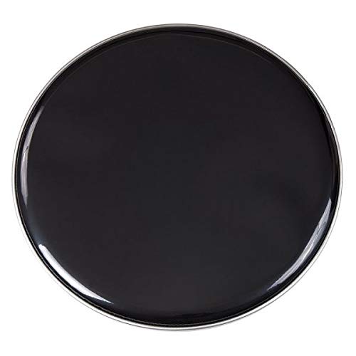 RockSolid Black Bass Drum Resonant Head 22 Inch - Smooth Finish Bass Drum Head - Bass Drum Skins