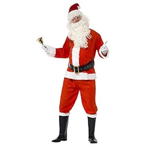 Smiffy’s Genérico – 355016 – Disfraz de Santa Hombre – Grande