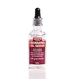 Resveratrol & Grape Seed Anti Aging Oil Serum - Wrinkle, Fine Line & Acne Scar Reducing | Rich in Antioxidants and Vitamins | Rejuvenates Skin - 50ml