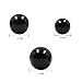 Yoni Jade kegel Exerciser Vaginal Eggs by Beauty Molly Set of 3 Natural Black Obsidian Egg for kegel Exerciser Yoga Egg Pelvic Floor Muscles Vaginal Exercise Size S/M/L