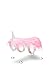 Pink Unicorn Costume For Dogs Pups Mane & Horn Headdress Wig Pet Dress Up Party (Medium, Pink)
