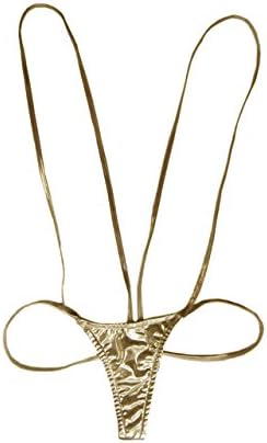 Sunset Intimates Daring Double String Slingshot, Gold