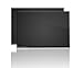 All Purpose Grill Mat Baking Mat Combo - Works in Oven and In Grill - Non PTFE Microwave Safe - Grill Mat - Set of 2 - 16 X 13 Inches