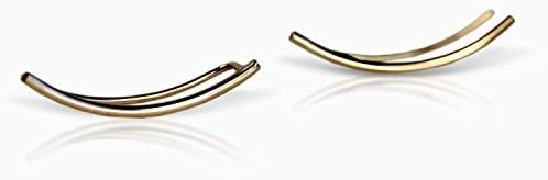 Ear Climbers - Sterling Silver Ear Climbers - Ear Crawlers - Ear Crawler Earrings - Ear Cuff - Gold Ear Cuff - Silver Earrings - Silver Ear Cuff - Ear Crawler Earrings - Earrings for Women