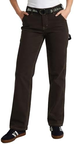 Amazon.com: Dickies Girl Junior's Original 4 Pocket Skinny Leg