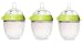 Comotomo Natural Feel Baby Bottle 3 Pack (Green, 5ozx3)