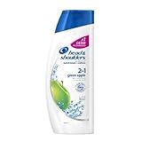 Head & Shoulders 2 in 1 Dandruff Shampoo + Conditioner Green Apple 13.5 oz (Pack of 2) WLM