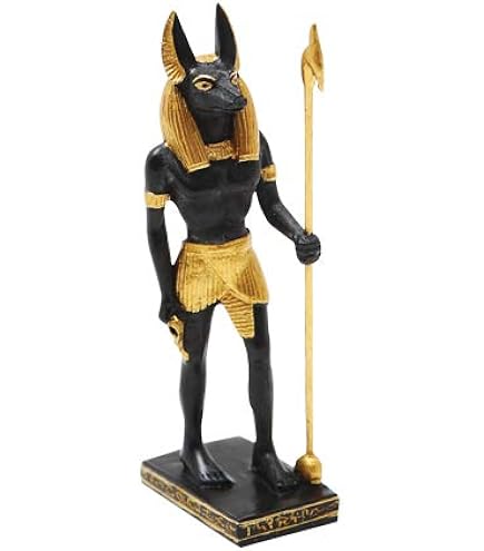 Amazon.com: Ebros Egyptian God Hieroglyphic Anubis Dog Egyptian