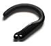 1pc New Black Earhook for Plantronics Voyager 520 521 835 Explorer 235 320 395 245 243 242 240 360 370 220 350 340 330 Plantronics M50 M24 M20 Wireless Bluetooth Headset Headsets Ear Hook Loop Clip Stabilizer Earloop Earclip Replacement Part + Black Sea International Logo Good Quality Micro Fiber Cleaning Cloth (random color) 7X6