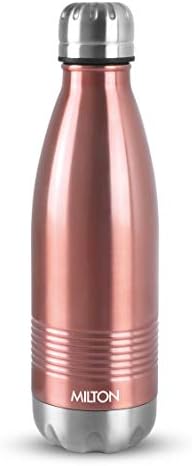 Milton Duo DLX 350 Thermosteel 24 Hours Hot and Cold Water Bottle, 350 ml, Rose Gold Milton Duo DLX 350 Thermosteel 24 Hours Hot and Cold Water Bottle, 350 ml, Rose Gold